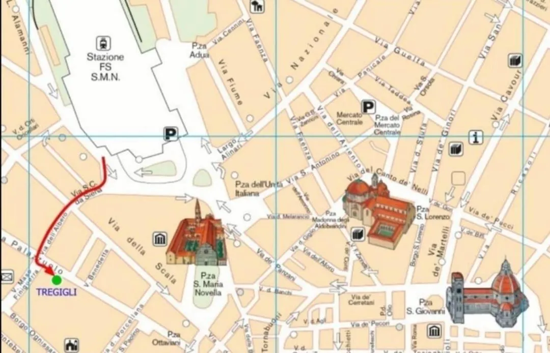 Tre Gigli Firenze Apartment, 5 Minutes From Station, Via Palazzuolo 55-1
